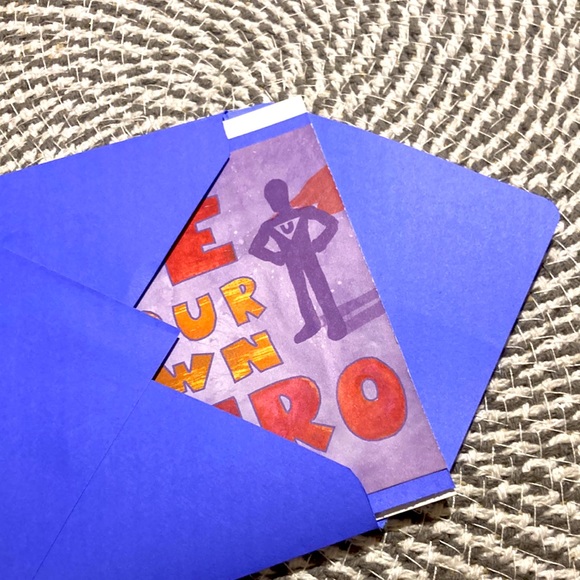 ❗️ 3 x $10 ❗️ Purple Card w/envelope - Picture 5 of 5